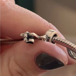 Graduation cap pandora bracelet charm